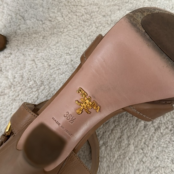 Prada Tan Heels - Picture 6 of 6